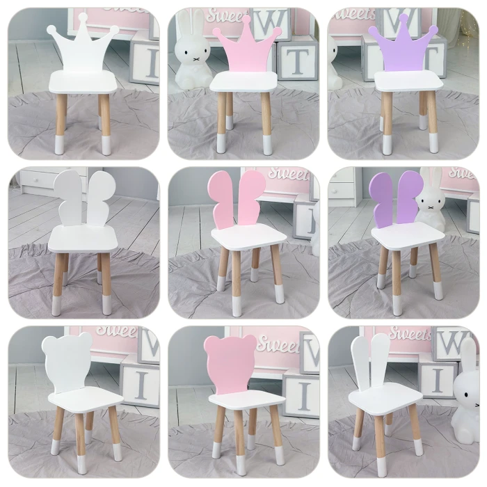 Детский столик с выдвижным ящиком 46х60х45, стол для девочки с нишей, розовый