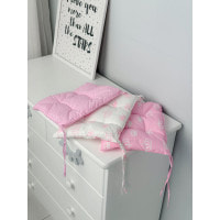 Подушка мягкая для детского стульчика 23х28, серая