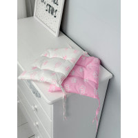 Подушка мягкая для детского стульчика 23х28, серая