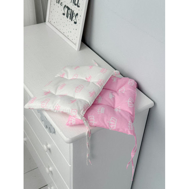 Подушка мягкая для детского стульчика 23х28, серая