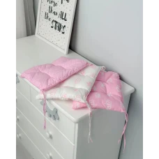 Подушка м'яка для дитячого стільчика 23х28, синя