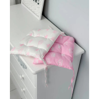 Подушка мягкая для детского стульчика 23х28, белая