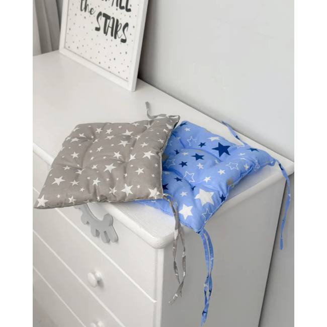 Подушка мягкая для детского стульчика 23х28, белая