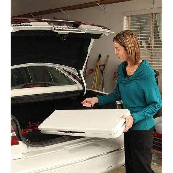 Лавка садова складна Bonro BS 183-2 біла