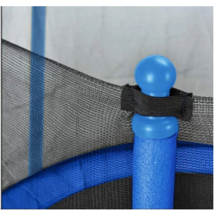 Батут Atleto 152 см с сеткой синий