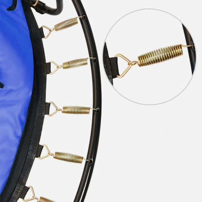 Батут Atleto 152 см с сеткой синий