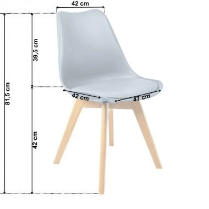 Крісло Bonro B-487 сіре 4U