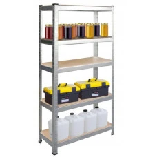 Стелаж металевий 180х90х40см Siker GoodTool G9040 5 полиць