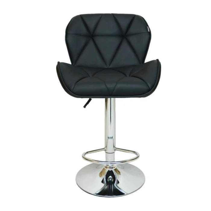 Барный стул со спинкой Bonro B-087 черный