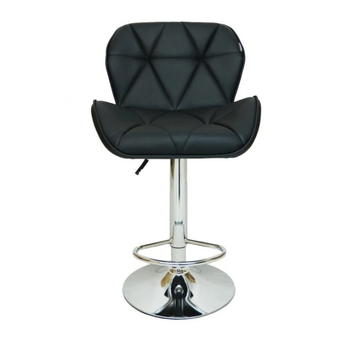Барный стул со спинкой Bonro B-087 черный