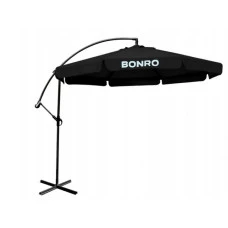 Зонтик садовый с наклоном черный Bonro B-7218 3м 6 спиц