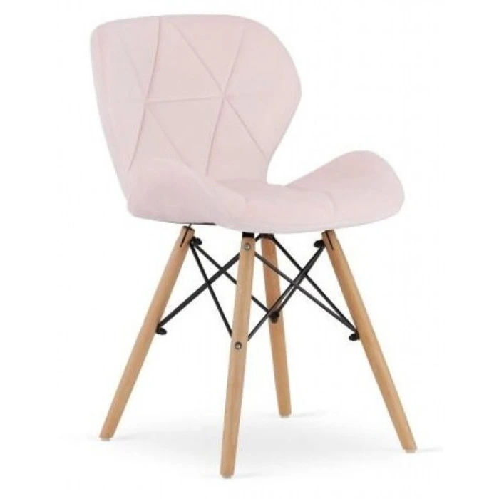 Кресло Bonro B-531 велюр розовое