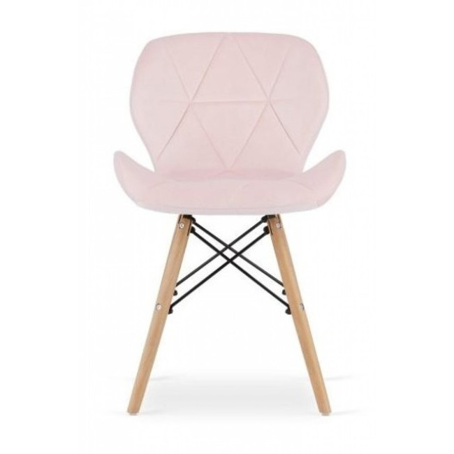 Кресло Bonro B-531 велюр розовое