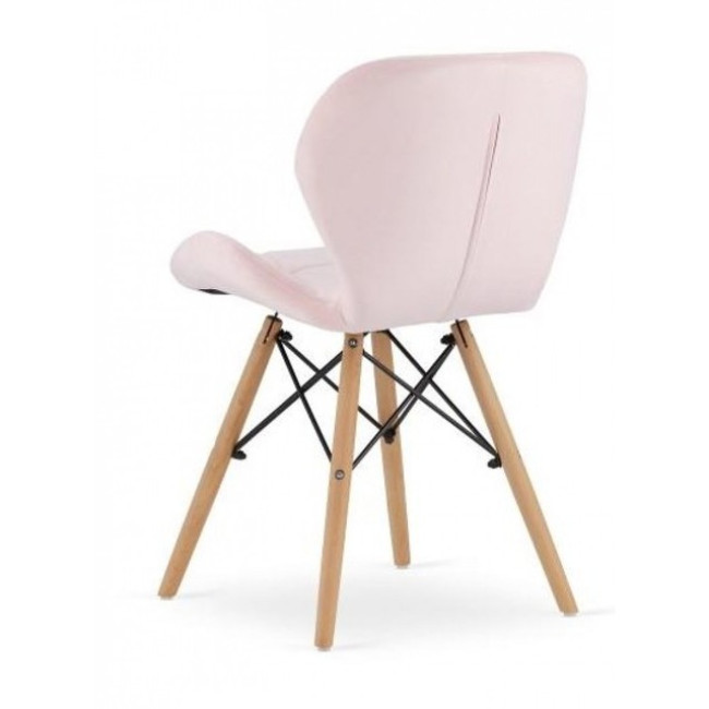 Кресло Bonro B-531 велюр розовое