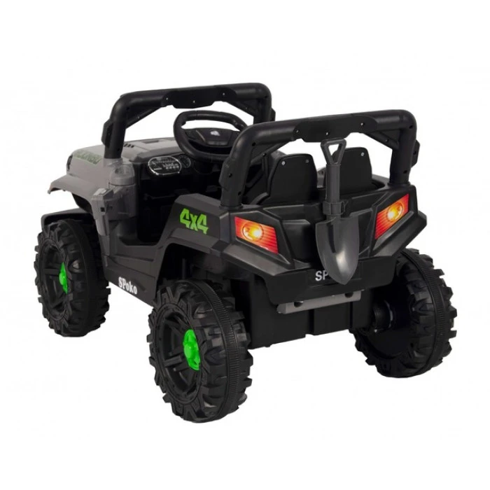 Детский электромобиль Spoko SP-V80 серый