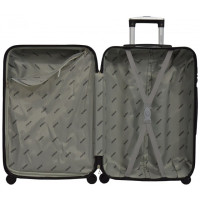 Чемодан комплект пластиковый 2 шт средний большой Bonro 2019 оранжевый