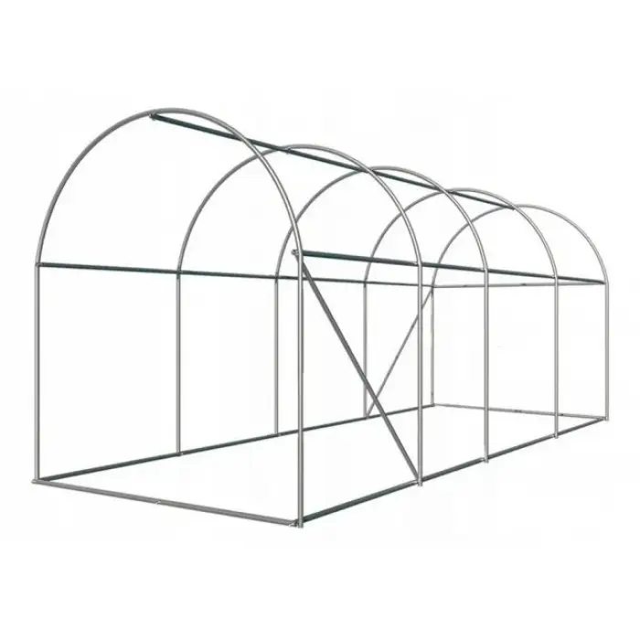Теплица садовая парник для огорода с окнами 10 м2