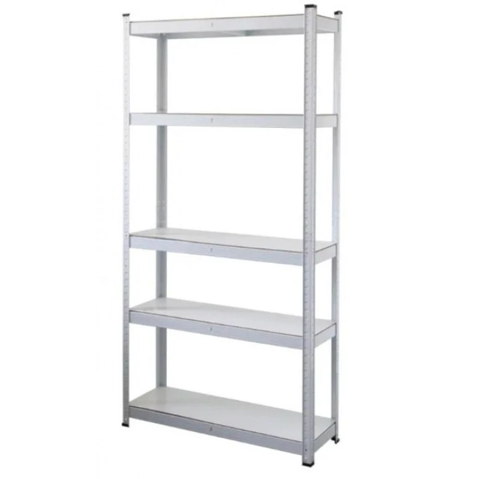 Стелаж металевий 180х90х40 Siker GoodTool P9040L білий 5 полиць