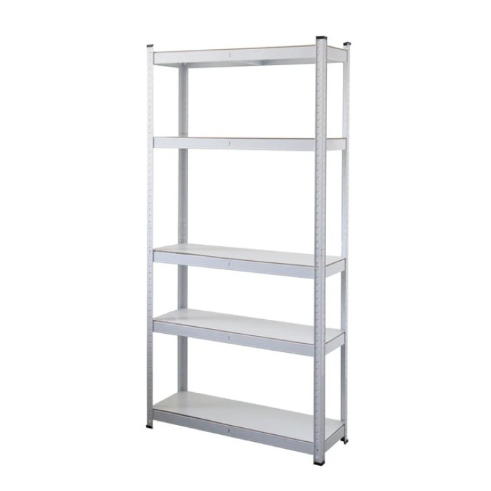 Стелаж металевий 180х90х40 Siker GoodTool P9040L білий 5 полиць