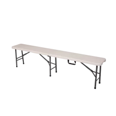 Лавка садова складна Bonro BS 183-2 біла