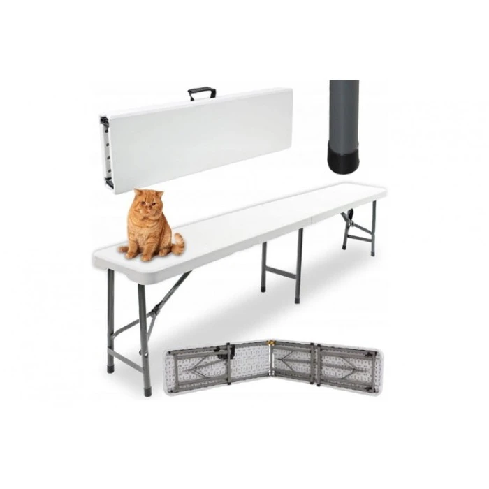 Лавка садова складна Bonro BS 183-2 біла