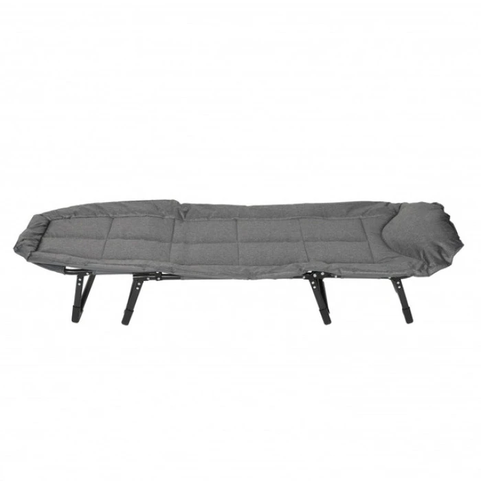 Шезлонг лежак кровать раскладная Bonro B2002-4 темно-серый