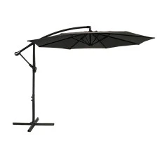 Зонтик садовый регулируемый с наклоном серый Bonro B-7012 3м 8 спиц