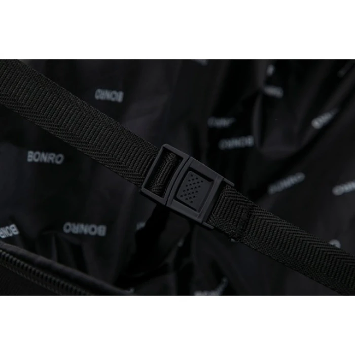 Набір тканинних валіз 2 шт Bonro Tourist велика середня чорний