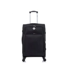 Набір тканинних валіз 2 шт Bonro Tourist велика середня чорний
