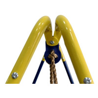 Гойдалка дитяча вулична металева Spoko SP-S02 різнокольорова