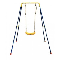 Гойдалка дитяча вулична металева Spoko SP-S02 різнокольорова