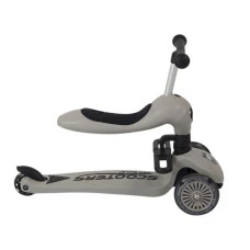 Самокат дитячий триколісний 2в1 Spoko SP-322 світло-сірий