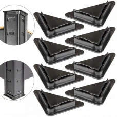 Стелаж металевий 180х90х30 Siker P9030 чорний 5 полиць