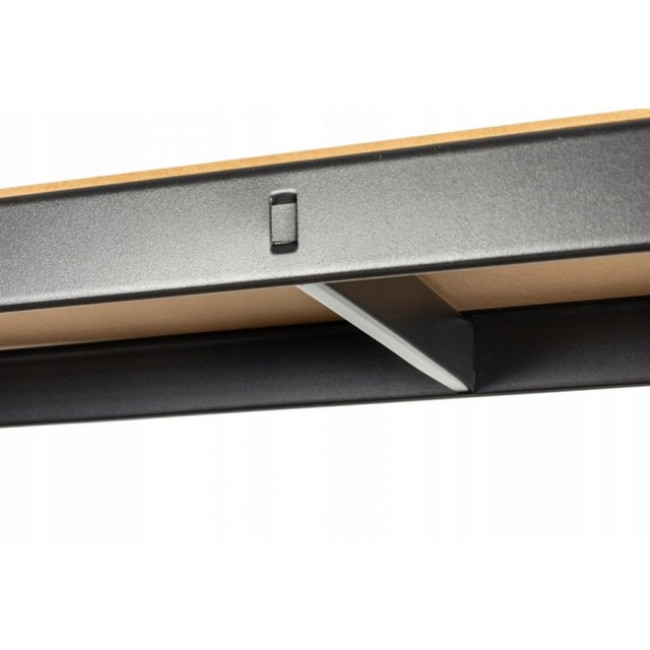 Стеллаж металлический 180х90х30 Siker P9030 черный 5 полок