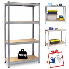 Стелаж металевий 180x90x40 Siker G9040 4 полиці