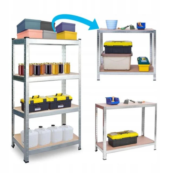 Стелаж металевий 180x90x40 Siker G9040 4 полиці