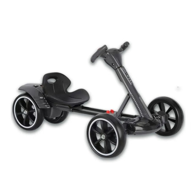 Детский электрокарт с пультом управления Spoko SP-V17 6V4,5 черный