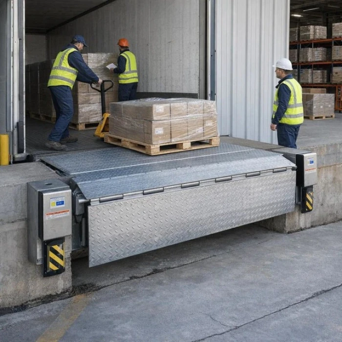 Док-перевантажувач платформа для перевантаження складська Siker LE-A (навантаження 6 тонн)