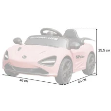 Дитячий електромобіль Spoko SP-720 рожевий
