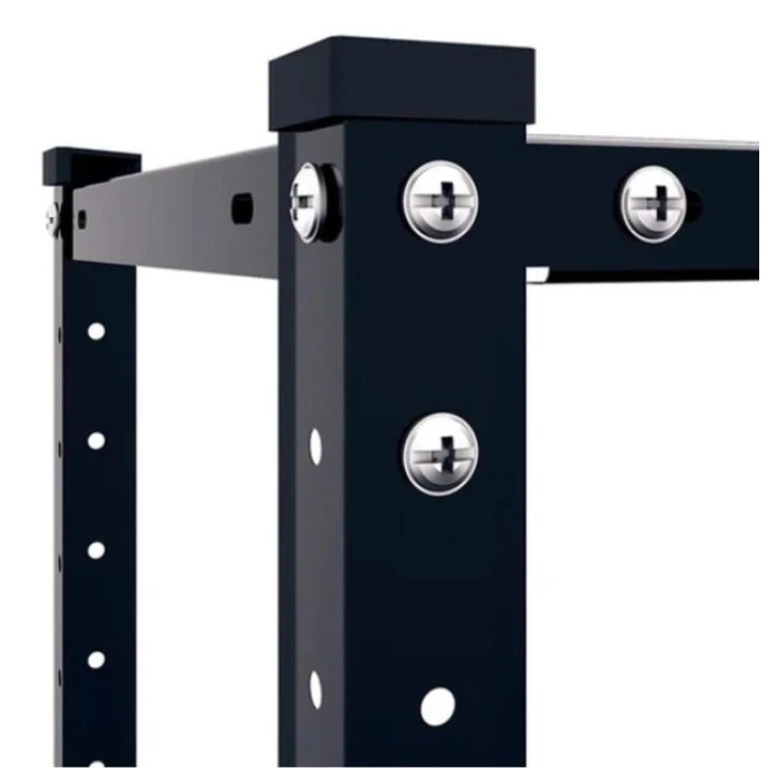 Стеллаж металлический 150х75х30 см Siker P7530 черный 4 полки