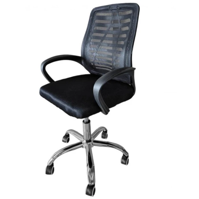 Крісло офісне Bonro B-6200 чорне - 1