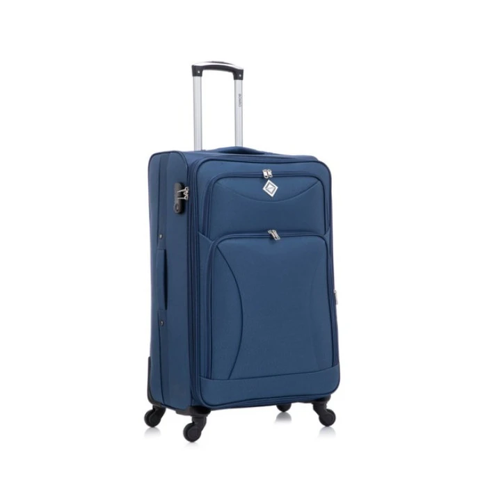 Валіза Bonro Tourist 4 колеса (велика) синя