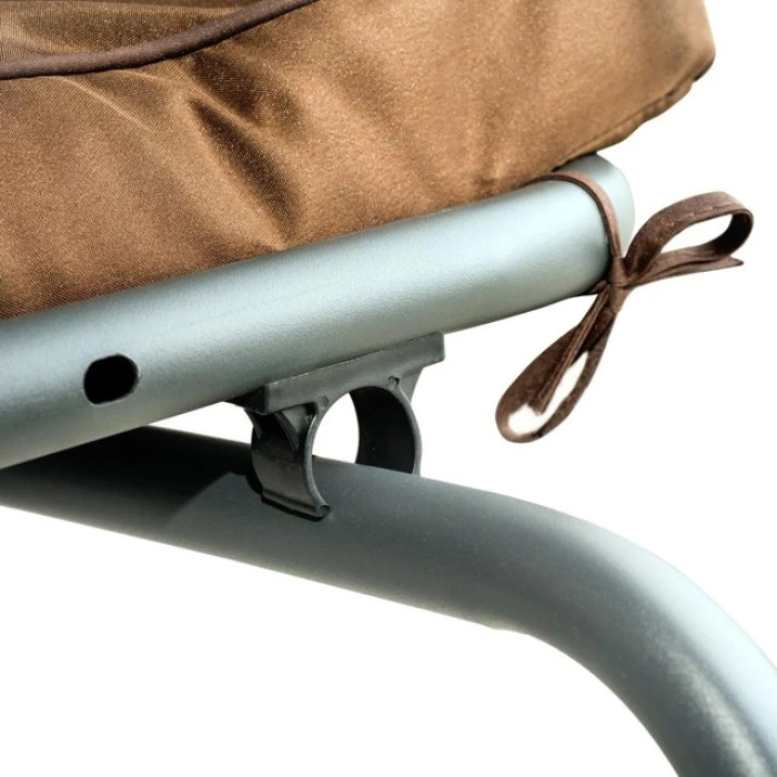 Качеля садова Bonro Garden коричнева 4 місна 230 см ширина