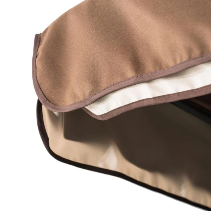 Качеля садова Bonro Garden коричнева 4 місна 230 см ширина