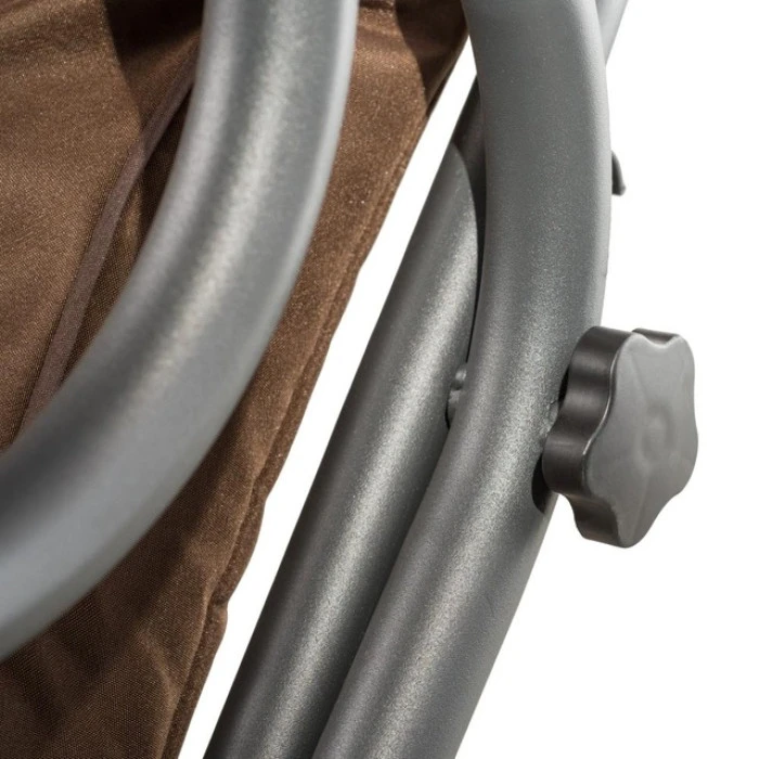 Качеля садова Bonro Garden коричнева 4 місна 230 см ширина