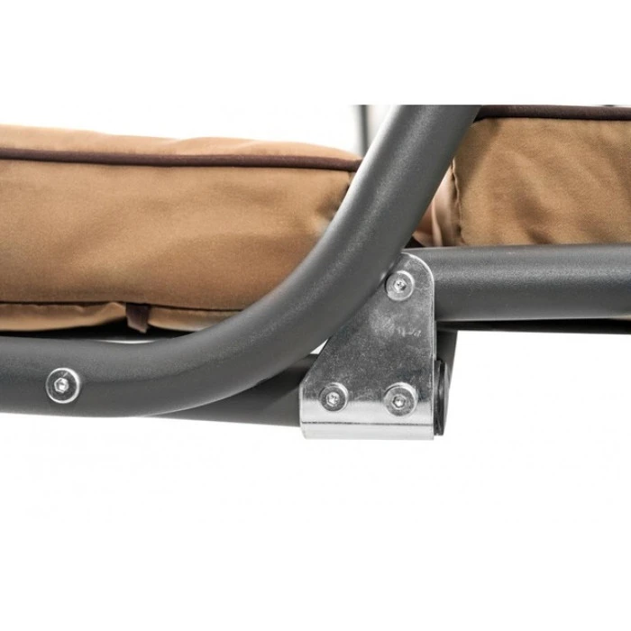 Качеля садова Bonro Garden коричнева 4 місна 230 см ширина