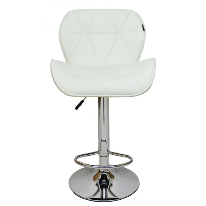 Барный стул со спинкой Bonro B-087 белый