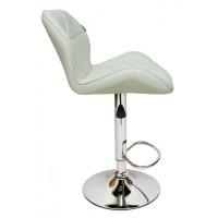 Барний стілець зі спинкою Bonro B-087 білий