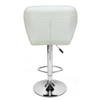 Барний стілець зі спинкою Bonro B-087 білий
