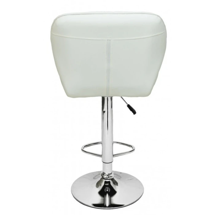 Барный стул со спинкой Bonro B-087 белый